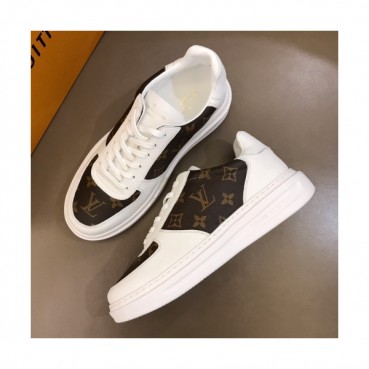 Louis Vuitton 2019 Mens Monogram Lambskin Sneakers  - 루이비통 남성 모노그램 램스킨 스니커즈 Lou01021x.Size(240 