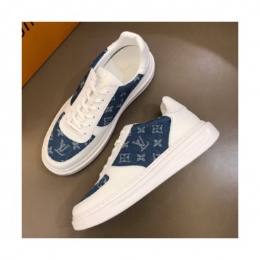 Louis Vuitton 2019 Mens Initial Logo Lambskin Sneakers  - 루이비통 남성 이니셜 로고 램스킨 스니커즈 Lou01020x.Size(240 