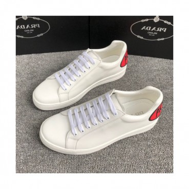 Prada 2019 Mens Business Cajual Logo Leather Sneakers - 프라다 남성 비지니스 캐쥬얼 레더 스니커즈 Pra0572x.Size(240 