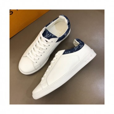 Louis Vuitton 2019 Mens Business Initial Logo Lambskin Sneakers  - 루이비통 남성 비지니스 이니셜 로고 램스킨 스니커즈 Lou01008x.Size(240 