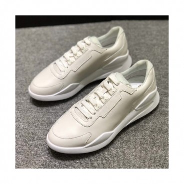 [커스텀급]Prada 2019 Mens Business Logo Leather Sneakers - 프라다 남성 비지니스 로고 레더 스니커즈 Pra0566x.Size(245 