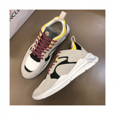 Moncler 2019 Mens Jakub Cajual Suede Sneakers - 몽클레어 남성 캐쥬얼 스웨이드 스니커즈 Moc0480x.Size(245 