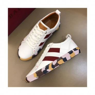 [프리미엄]Bally 2019 Mens Business Calfskin Sneakers - 발리 남성 비지니스 카푸스킨 스니커즈 Bly0096x.Size(240 