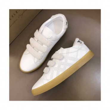 Burberry 2019 Mens Cajual Velcro Leather Sneakers - 버버리 남성 캐쥬얼 벨크로 레더 스니커즈 Bur0707x.Size(240 