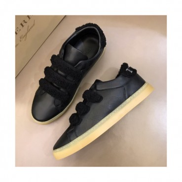 Burberry 2019 Mens Cajual Velcro Leather Sneakers - 버버리 남성 캐쥬얼 벨크로 레더 스니커즈 Bur0706x.Size(240 