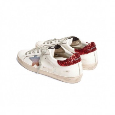 [최고급베이직템]Golden goose 2019 Womens Deluxe Brand Super Star Leather Sneakers - 골든구스 여성 슈퍼스타 레더 스니커즈 Gol0021x.Size(225 