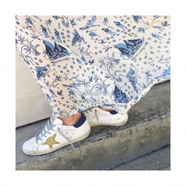 [매장판최고급]Golden goose 2019 Womens Deluxe Brand Glitter Super Star Sneakers - 골든구스 여성 글리터 슈퍼스타 스니커즈 Gol0020x.Size(225 