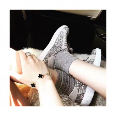 Golden goose 2019 Womens Super star Glitter Sneakers - 골든구스 여성 슈퍼스타 글리터 스니커즈 Gol0019x.Size(225 