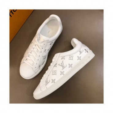 Louis Vuitton 2019 Mens Business Initial Logo Lambskin Sneakers  - 루이비통 남성 비지니스 이니셜 로고 램스킨 스니커즈 Lou0967x.Size(240 