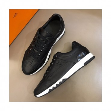 Hermes 2019 Mens Parfunms Leather Sneakers - 에르메스 남성 레더 스니커즈 Her0261x.Size(240 
