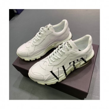 [커스텀급]Valentino 2019 Mens Garavani Bounce Sneakers - 발렌티노 남성 레더 스니커즈 Val0181x.Size(245 