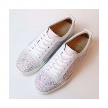 Christian Loubutin 2019 Mens Glitter Leather Sneakers  - 크리스챤루부탱 남성 글리터 레더 스니커즈 Btin0032x.Size(245 