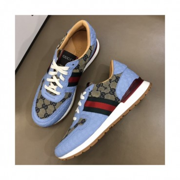 Gucci 2019 Mens Ace GG Leather Sneakers - 구찌 남성 신상 에이스 GG 레더 스니커즈 Guc0896x.Size(240 