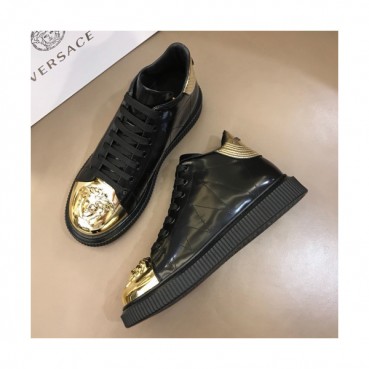 Versace 2019 Mens Signature Medusa Logo High-top Sneakers  