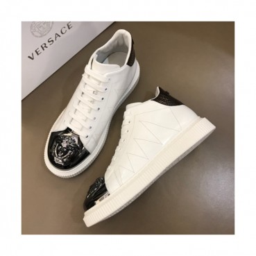 Versace 2019 Mens Signature Medusa Logo High-top Sneakers  