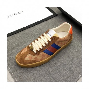 [1:1]Gucci 2019 Mens Ace Leather Sneakers - 구찌 남성 신상 에이스 레더 스니커즈 Guc0885x.Size(240 