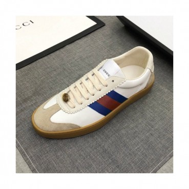 [1:1] Gucci 2019 Mens Ace Leather Sneakers - 구찌 남성 신상 에이스 레더 스니커즈 Guc0881x.Size(240 