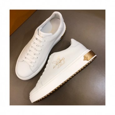 Louis Vuitton 2019 Mm/WmInitial Gold Logo Sneakers  - 루이비통 신상 남자 이니셜 골드 로고 스니커즈 Lou0823x.Size(225 