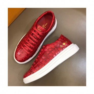 Louis Vuitton 2019 Mens Handmade Leather Sneakers - 루이비통 신상 남성 핸드 메이드 레더 스니커즈 Lou0818x.Size(240 