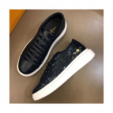 Louis Vuitton 2019 Mens Handmade Leather Sneakers - 루이비통 신상 남성 핸드메이드 레더 스니커즈 Lou0816x.Size(240 
