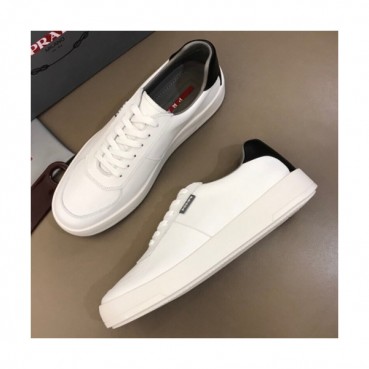 Prada 2019 Mens Leather Sneakers - 프라다 남성 레더 스니커즈 Pra0480x.Size(240 