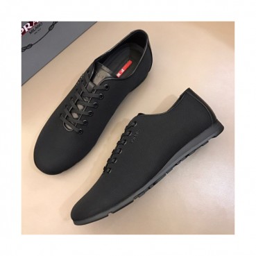 Prada 2018 Mens Leather Sneakers - 프라다 남성 레더 스니커즈 Pra0342x.Size(240 