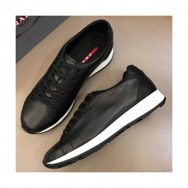Prada 2018 Mens Leather Sneakers/Running shoes - 프라다 남성 레더 스니커즈/런닝화 PRA0202 , 사이즈 (240 