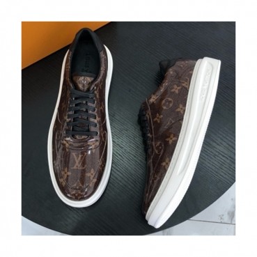 LOUIS VUITTON 2018 MENS LEATHER SKEAKERS - 루이비통 남성 레더 스니커즈 LOU0115 , 사이즈 (240 