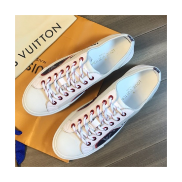 LOUIS VUITTON 2018 MENS LEATHER SKEAKERS - 루이비통 남성 레더 스니커즈 LOU0109 , 사이즈 (240 