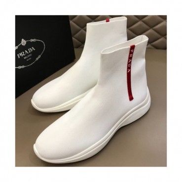 PRADA 2018 MENS SOCK ANKLE SKEAKERS - 프라다 남성 앵클 스니커즈 PRA0099 , 사이즈 (240 