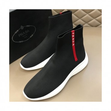PRADA 2018 MENS SOCK ANKLE SKEAKERS - 프라다 남성 앵클 스니커즈 PRA0099 , 사이즈 (240 