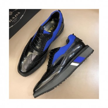 Prada 2018 Mens Leather Oxford/Sneakers - 프라다 남성 레더 옥스퍼드/스니커즈 PRA0093 , 사이즈 (240 