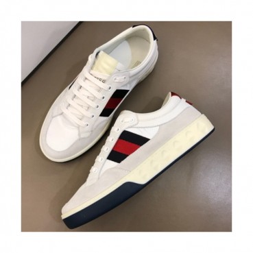 LOUIS VUITTON 2018 MENS LEATHER SKEAKERS - 루이비통 남성 레더 스니커즈 LOU0101 , 사이즈 (240 