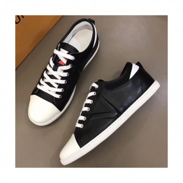 LOUIS VUITTON 2018 MENS LEATHER SKEAKERS - 루이비통 남성 레더 스니커즈 LOU0095 , 사이즈 (240 