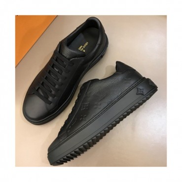 LOUIS VUITTON 2018 MENS LEATHER SKEAKERS - 루이비통 남성 레더 스니커즈 LOU0082, 사이즈 (240 