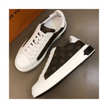 LOUIS VUITTON 2018 MENS LEATHER SKEAKERS - 루이비통 모노그램 남성 레더 스니커즈 LOU0081 , 사이즈 (240 
