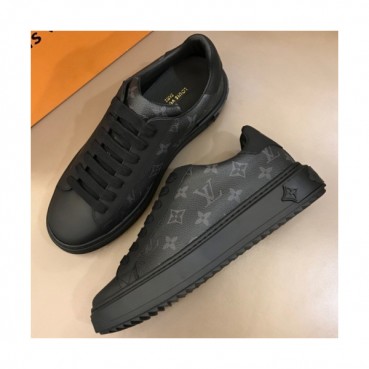 LOUIS VUITTON 2018 MENS LEATHER SKEAKERS - 루이비통 남성 레더 스니커즈 LOU0080 , 사이즈 (240 