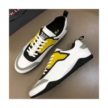 PRADA 2018 MENS LEATHER SKEAKERS - 프라다 남성 레더 스니커즈 PRA0066 , 사이즈 (240 