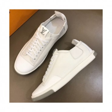 LOUIS VUITTON 2018 MENS LEATHER SKEAKERS - 루이비통 남성 레더 스니커즈 LOU0053 , 사이즈 (240 