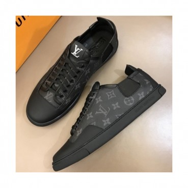 LOUIS VUITTON 2018 MENS LEATHER SKEAKERS - 루이비통 남성 레더 스니커즈 LOU0052 , 사이즈 (240 