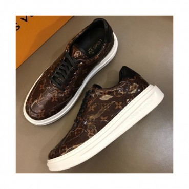 LOUIS VUITTON 2018 MENS LEATHER SKEAKERS - 루이비통 남성 레더 스니커즈 LOU0050 , 사이즈 (240 