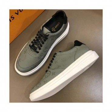 LOUIS VUITTON 2018 MENS LEATHER SKEAKERS - 루이비통 남성 레더 스니커즈 LOU0047 , 사이즈 (240 