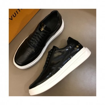LOUIS VUITTON 2018 MENS LEATHER SKEAKERS - 루이비통 남성 레더 스니커즈 LOU0046 , 사이즈 (240 