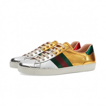 [구찌] 실버 남성용 스니커즈 gu0008x -Gucci Silver Mens Sneakers