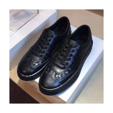 [보테가 베네타] 인테르치아토 블랙 남성용 스니커즈 bv0002x - Bottega Veneta Intereu chiato Black Mens Sneakers