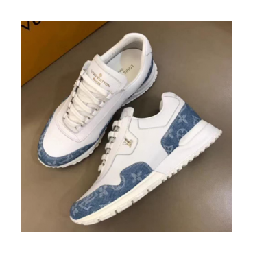 런웨이 화이트 스니커즈 남성용 신발 lv0022x - Louis Vuitton Runway White Sneakers Mens Shoes