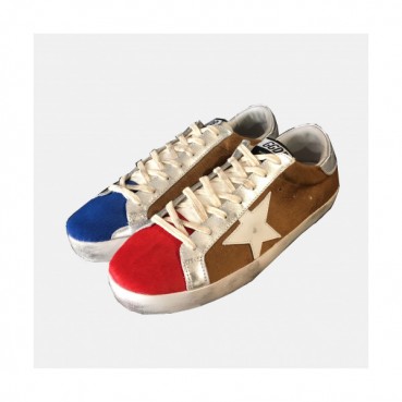 Golden goose 2019 Mens Superstar Leather Sneakers - 골든구스 2019 남성 슈퍼스타 레더 스니커즈.GD008x.Size(245 