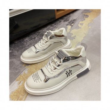 Gucci Mens Leather Sneakers - 구찌 남성용 레더 스니커즈,Size(240