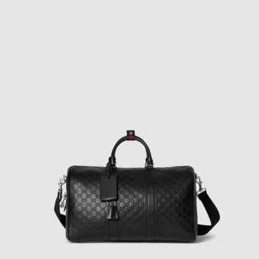 구찌 남성 GG 엠블럼 미디엄 더플백 - Gucci Mens GG Emblem Medium Duffel Bag 