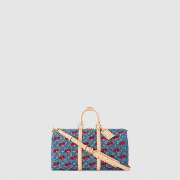 루이비통 여성 LV x TM 키폴 반둘리에 45 M13875 - Louis vuitton Womens LV x TM Keepall Bandoulière 45 